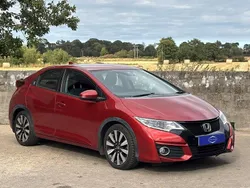 Red Used 2017 Honda Civic SE Plus Hatchback | £7,495 (Good price)