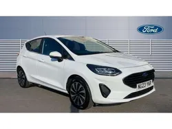 White Used 2023 Ford Fiesta Titanium Hatchback | £14,512 (Good price)