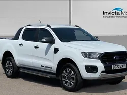 White Used 2022 Ford Ranger Wildtrack Pickup | £20,818 (Expensive)