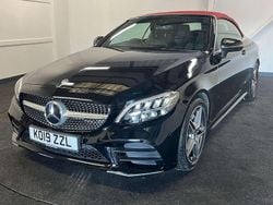 Black Used 2019 Mercedes C200 AMG line Cabriolet | £16,268 (Super price)