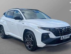 Atlas white Used 2022 Hyundai Tucson N Line SUV | £21,895 (Fair price)