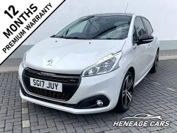 White Used 2017 Peugeot 208 GT-line Hatchback | £7,000 (Fair price)