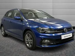 Blue Used 2020 VW Polo R-line Hatchback | £15,300 (Fair price)