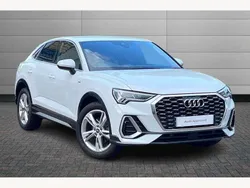 Glacier white Used 2024 Audi Q3 S-Line SUV | £34,895 (Fair price)