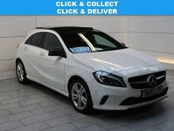 White Used 2016 Mercedes A200 Premium Plus Hatchback | £12,450 (Fair price)