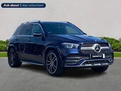 Blue Used 2022 Mercedes GLE400 AMG line Estate | £47,499 (Fair price)