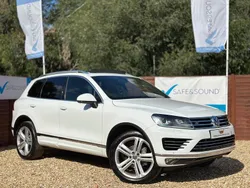 White Used 2017 VW Touareg R-line Plus SUV | £17,995 (Super price)