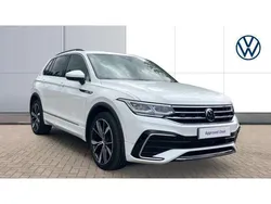 White Used 2023 VW Tiguan R-line SUV | £29,402 (A bit pricey)