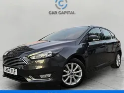 Grey Used 2017 Ford Focus Titanium Hatchback | £8,650 (Fair price)