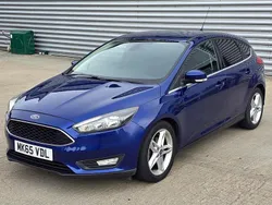 Blue Used 2015 Ford Focus Zetec Hatchback | £4,750 (Fair price)