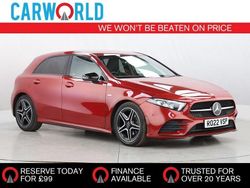 Red Used 2022 Mercedes A180 Executive Hatchback | £17,986 (Fair price)
