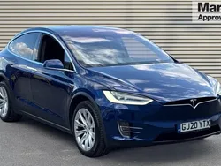 Blue Used 2020 Tesla Model X Long Range SUV | £30,865 (Super price)