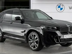 Black sapphire Used 2023 BMW X3 M Sport SUV | £42,026 (Fair price)