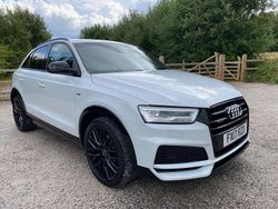 White Used 2017 Audi Q3 Black Edition SUV | £14,690 (Fair price)