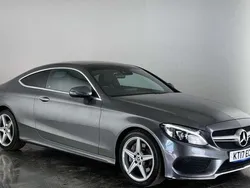 Grey Used 2017 Mercedes C250 AMG line Coupe | £14,850 (Fair price)