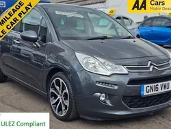 Used 2016 Citroën C3 Platinum Hatchback | £7,495 (Fair price)