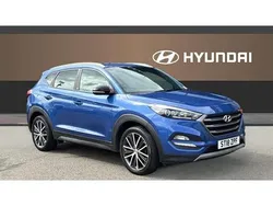 Blue Used 2018 Hyundai Tucson GO! SUV | £13,862 (Fair price)