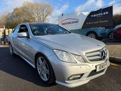 Silver Used 2011 Mercedes E220 Coupe | £4,995 (Fair price)