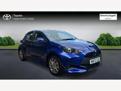 Blue Used 2023 Toyota Yaris Hybrid Hatchback | £16,734 (Good price)