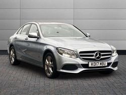 Silver Used 2017 Mercedes C220 Executive Sedan | £13,490 (Fair price)