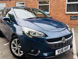 Blue Used 2016 Vauxhall Corsa SRi Hatchback | £4,450 (Fair price)