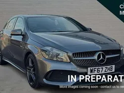 Grey Used 2017 Mercedes A160 AMG line Hatchback | £12,296 (Fair price)