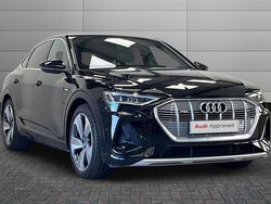 Brilliant black Used 2022 Audi e-tron S-Line SUV | £25,990 (A bit pricey)