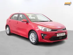 Red Used 2022 Kia Rio 2 Hatchback | £13,295 (Fair price)