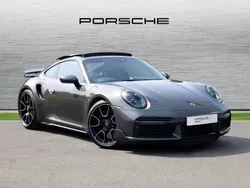 Agate grey metallic Used 2021 Porsche 911 Turbo S | £152,500