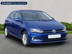 Blue Used 2019 VW Polo SE Hatchback | £13,991 (Fair price)