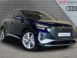 Blue Used 2025 Audi Q4 e-tron S-Line SUV | £34,800 (Super price)