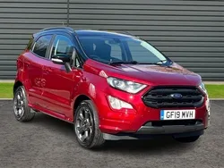 Red Used 2019 Ford Ecosport ST-Line SUV | £10,254 (A bit pricey)
