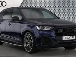 Blue Used 2022 Audi Q7 Comfort SUV | £51,739 (A bit pricey)