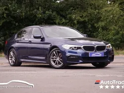 Blue Used 2019 BMW 520 M Sport Sedan | £16,899 (Fair price)