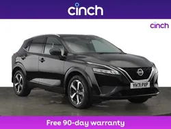 Black Used 2021 Nissan Qashqai SUV | £19,649 (A bit pricey)