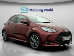 Red Used 2021 Toyota Yaris Hybrid Hatchback | £15,900 (Fair price)