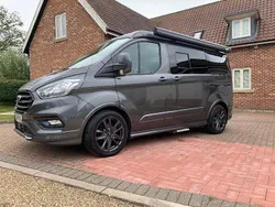Grey Used 2018 Ford Transit Custom Sport Van | £19,900 (Expensive)