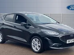 Black Used 2022 Ford Fiesta Titanium Hatchback | £12,983 (Fair price)