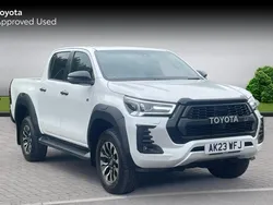 Platinum white pearl Used 2023 Toyota HiLux Sport Pickup | £37,490 (Fair price)