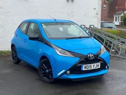 Blue Used 2015 Toyota Aygo X-cite Hatchback | £5,495 (Fair price)