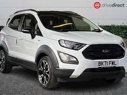 White Used 2021 Ford Ecosport Active SUV | £12,650 (Good price)