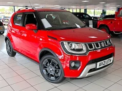 Red Used 2021 Suzuki Ignis SZ-T Hatchback | £14,989 (Fair price)