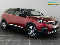 Red Used 2018 Peugeot 3008 GT-line Hatchback | £8,995 (Fair price)