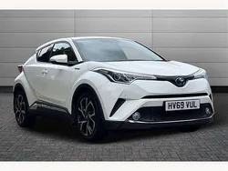 White Used 2019 Toyota C-HR Design SUV | £15,695 (Fair price)