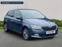 Grey Used 2021 Skoda Fabia SE Drive Hatchback | £11,570 (Good price)