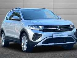 Silver Used 2024 VW T-Cross Match SUV | £21,995 (Fair price)