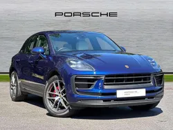 Blue Used 2021 Porsche Macan S SUV | £56,950 (A bit pricey)
