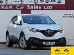 White Used 2016 Renault Kadjar Dynamique SUV | £8,495 (Fair price)