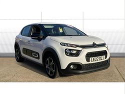 White Used 2022 Citroën C3 PureTech Hatchback | £13,076 (A bit pricey)