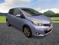 Blue Used 2013 Toyota Yaris SR Hatchback | £5,495 (Fair price)